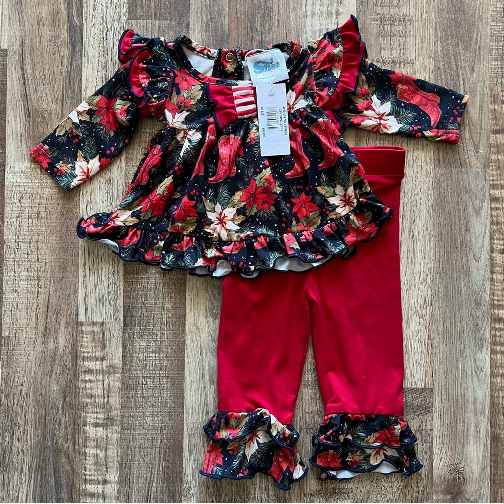 Shea Baby Holiday Outfit